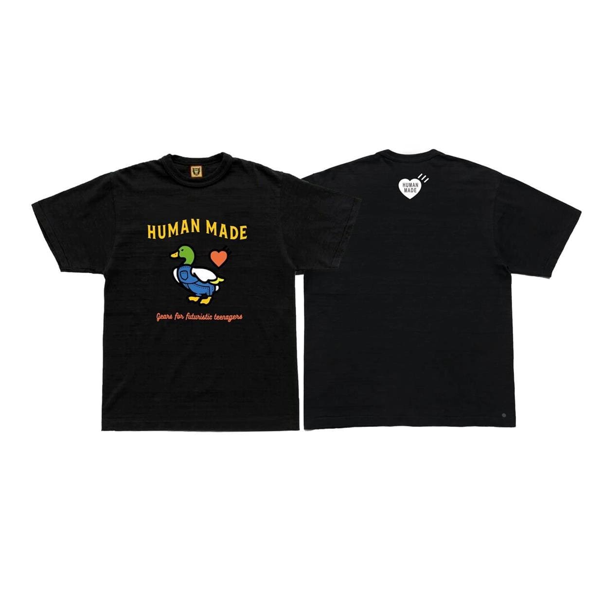 Hvm*n M*de cartoon duck heart tee
