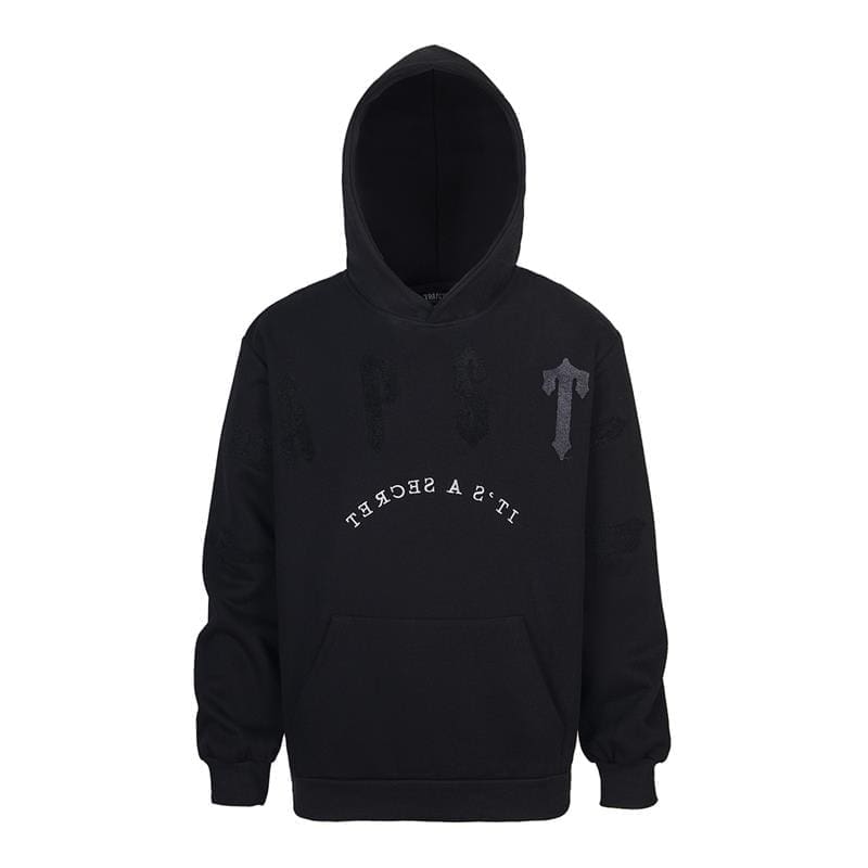 Trapstar Contrast Letter Towel Embroidery Hoodie Suit