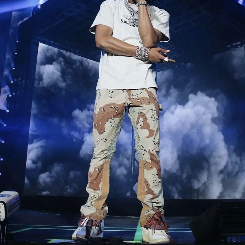 Gallery Dept Desert Camo Stitching Trousers