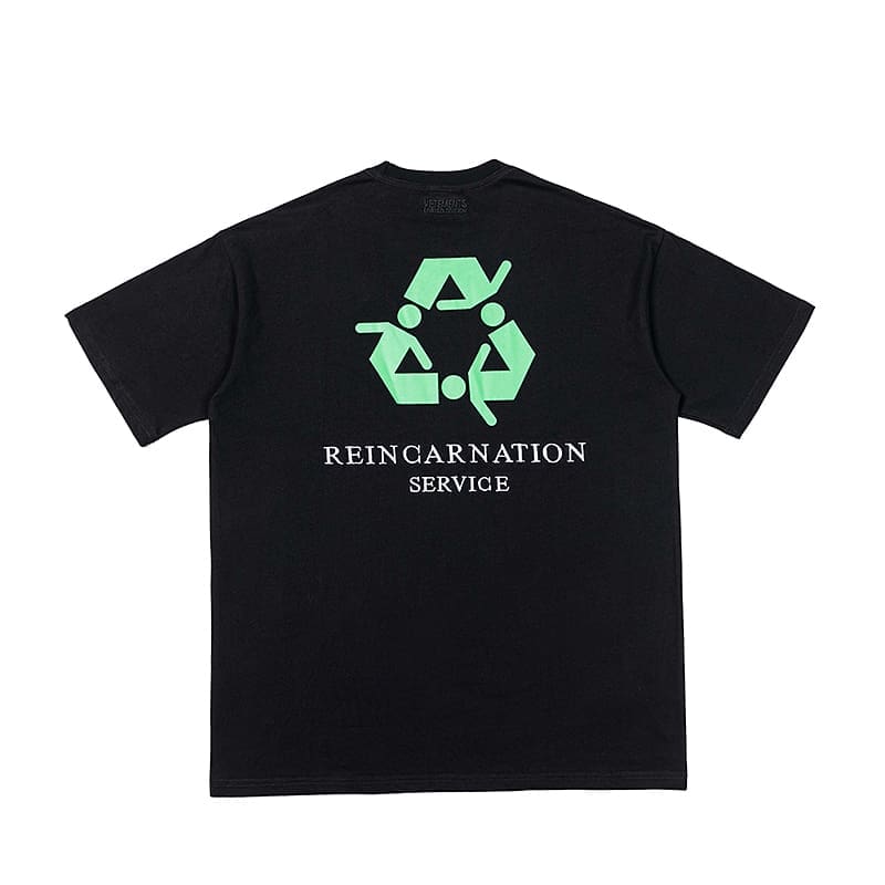 Vetements Letter Print Oversized Tee 2