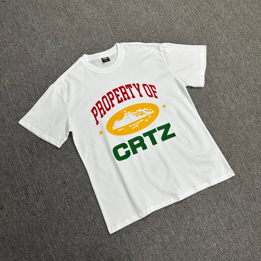 Corteiz Artillery Fun Pattern Letter Print T-Shirt Hip Hop Style