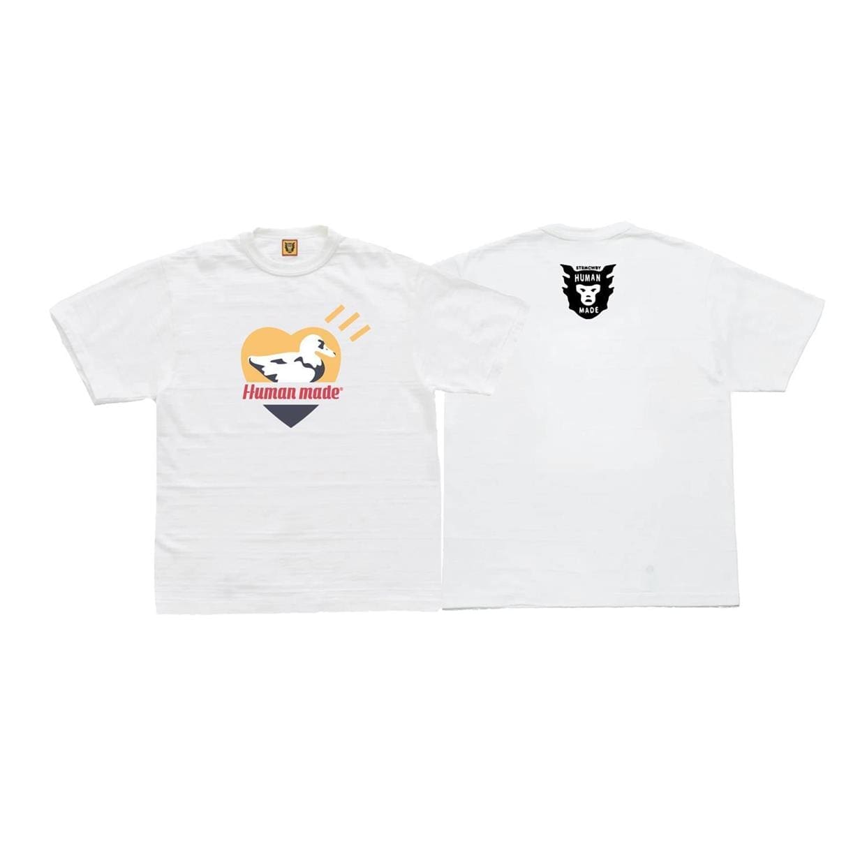 Hvm*n M*de cartoon love duck tee