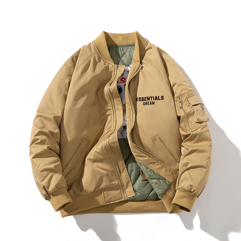 Essentials Baseball Uniform Couple Coat