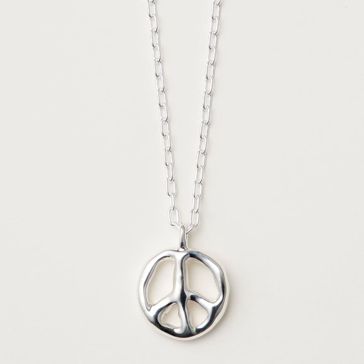 Amush Anti-War Signs Necklace Sweater