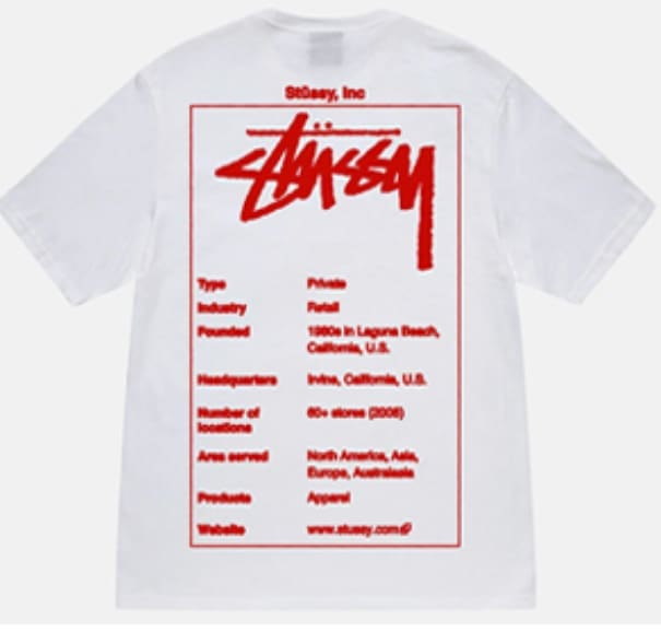 Stussy Crown Surfing Print Short Sleeve T-Shirt for Men and Women 3