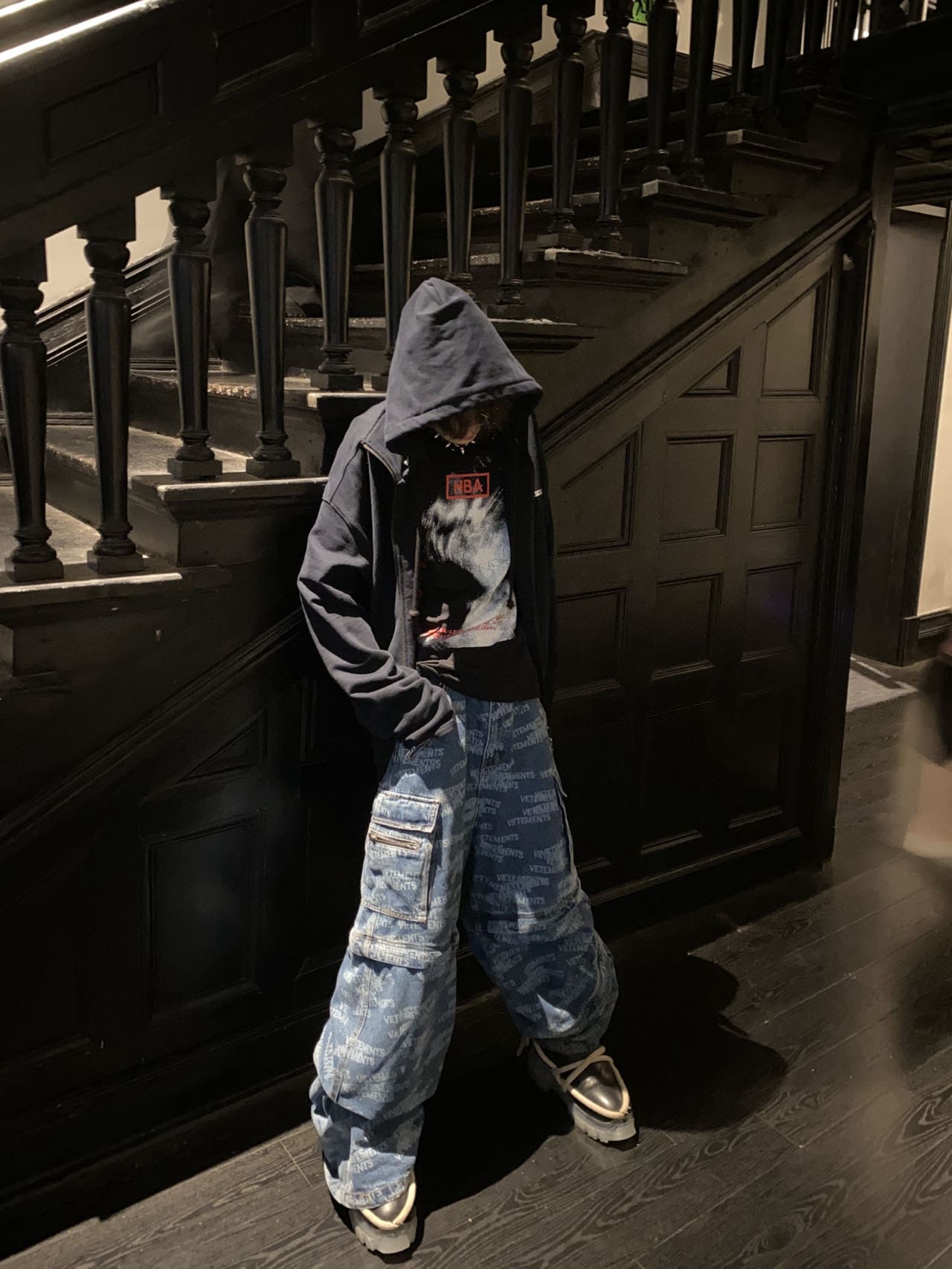 Opium Hba Heavy Black Offset T-Shirt