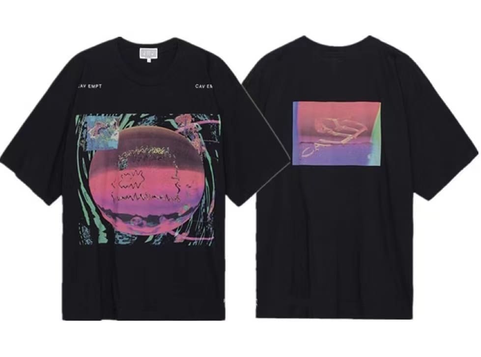 Cavempt Ce Abstract Print Tee
