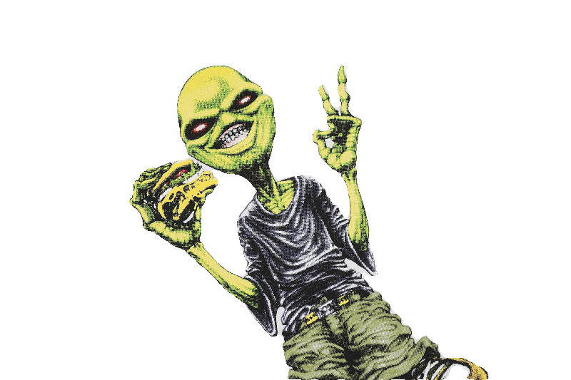 Vandyhepink Foam Letter Print Tee