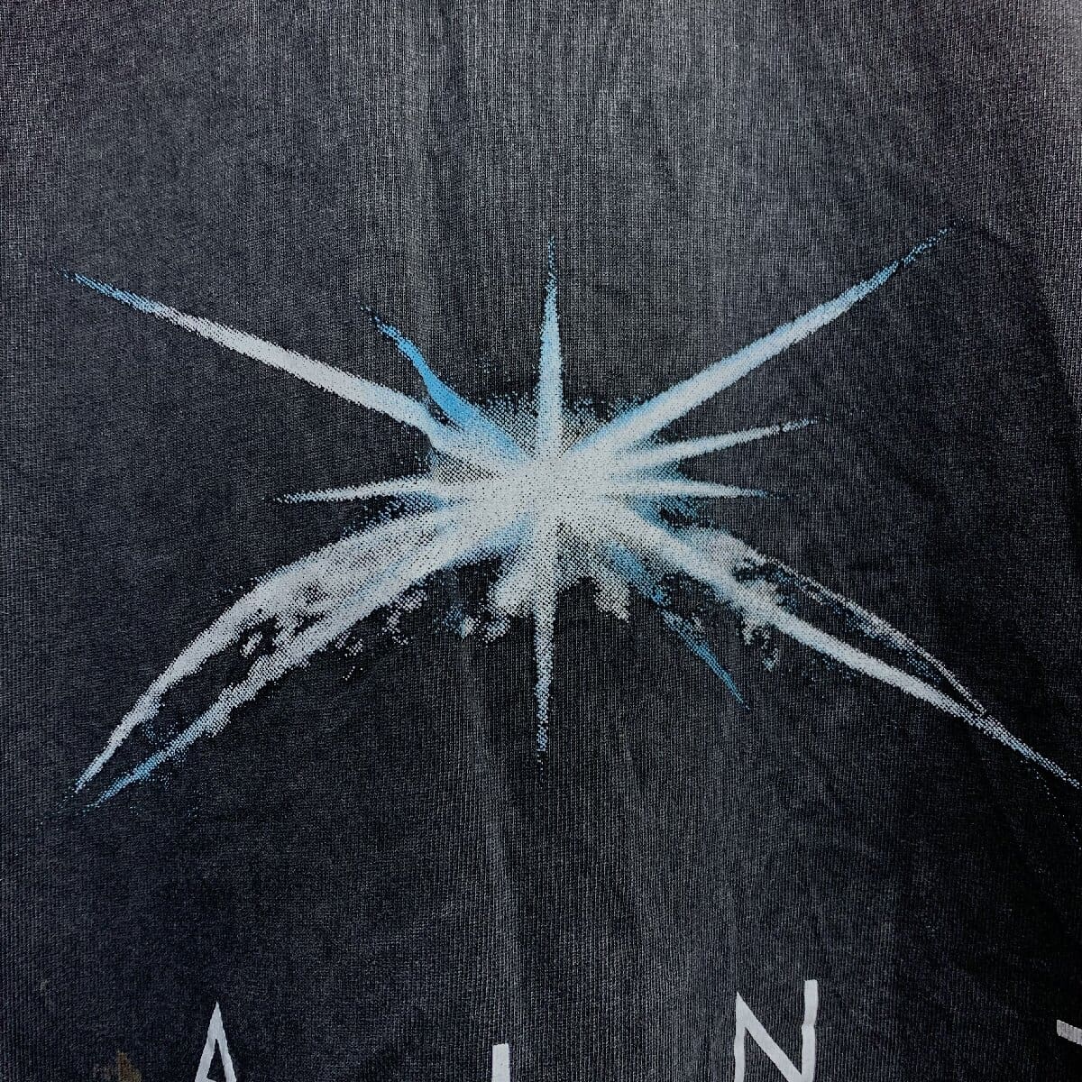 Saint Michael High Street Star Vintage Washed Casual T-Shirt for Couples