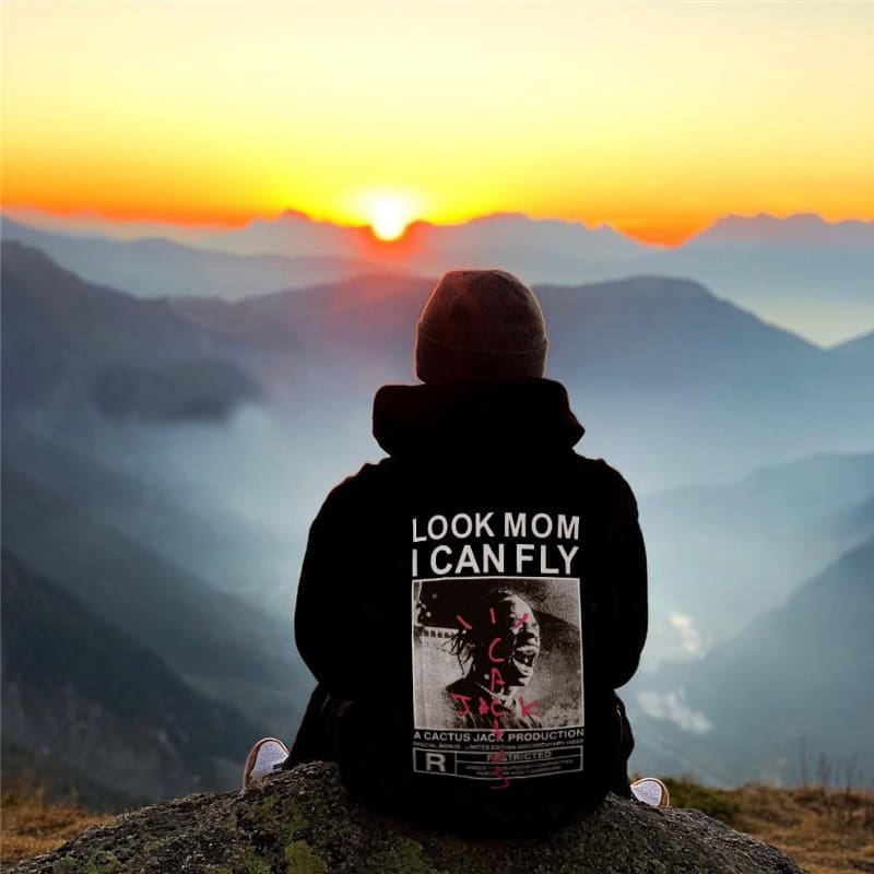 Travis Scott Roaring Portrait Hoodie