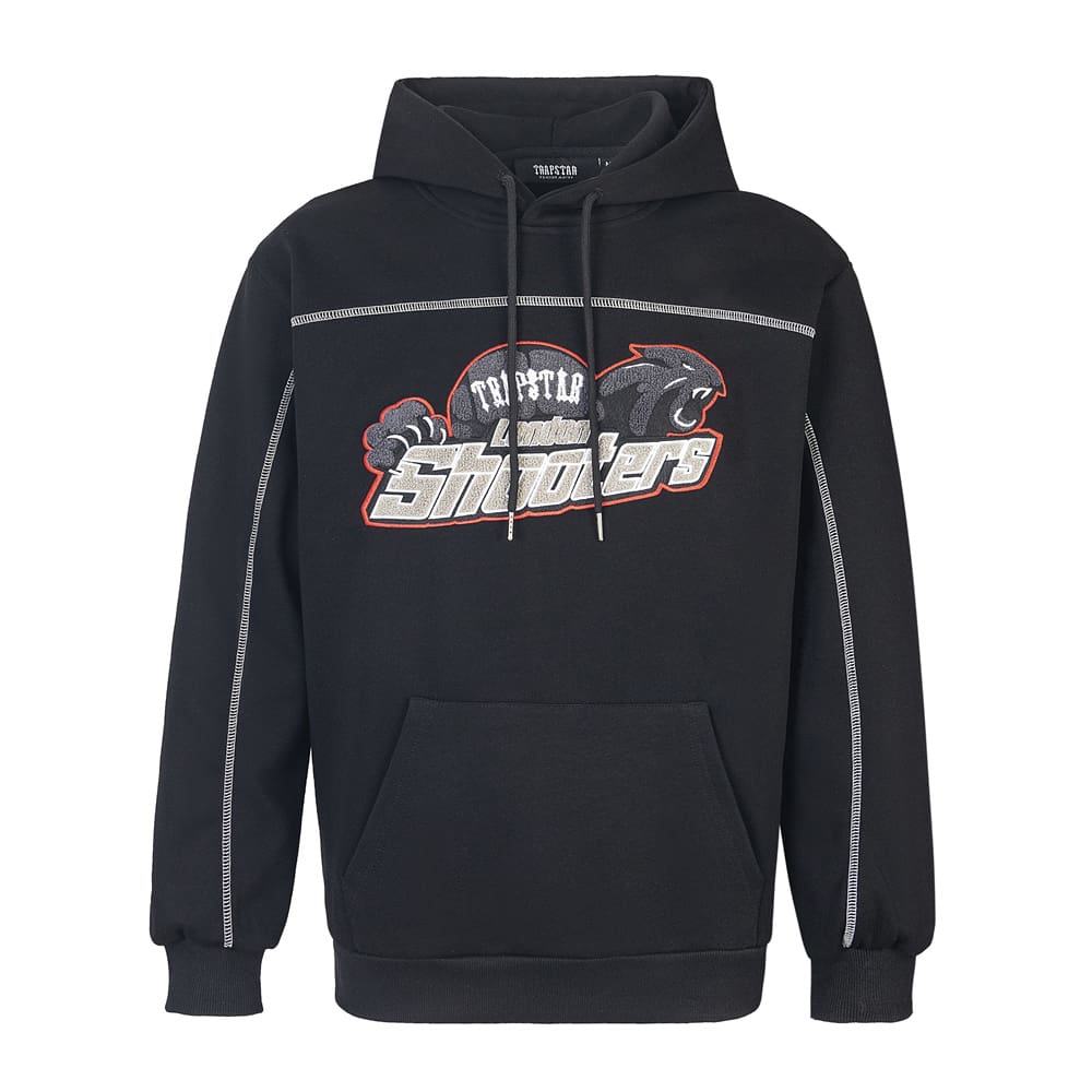 Trapstar Maychao Autumn Winter Black Leopard Embroidery Suit