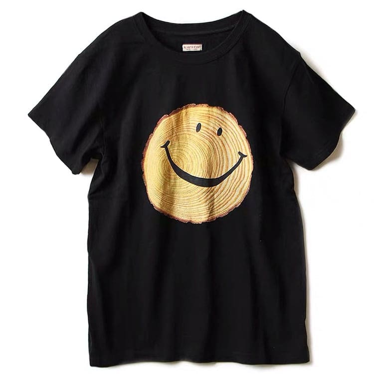 kapital20ss limited tree smiley F**e t-shirt