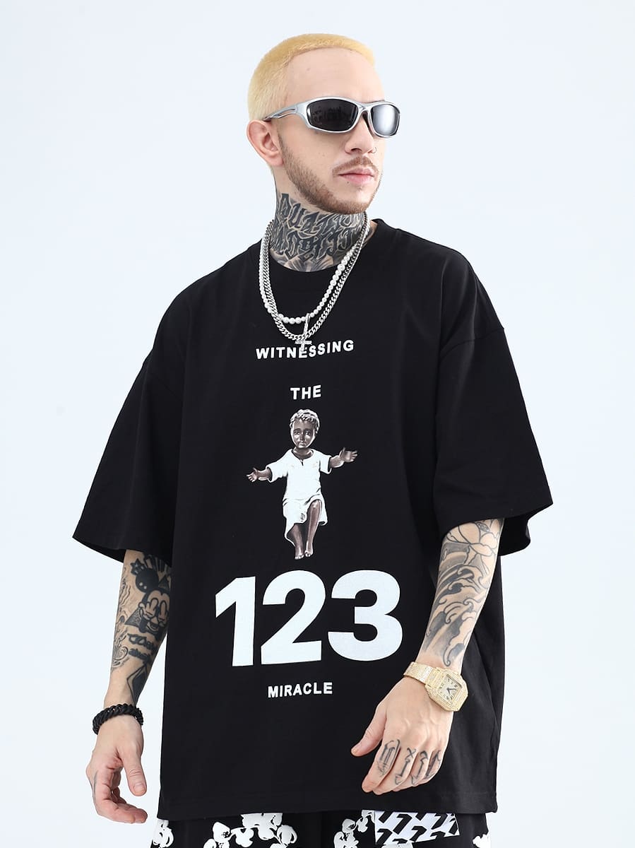 Rrr123 Worn Looking Washed-Out Tee