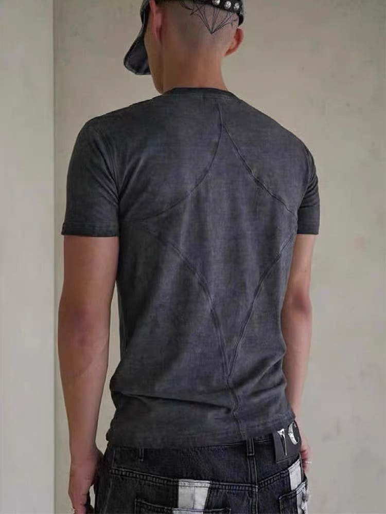 Thug Club Silver Buckle Washed Distressed Tee