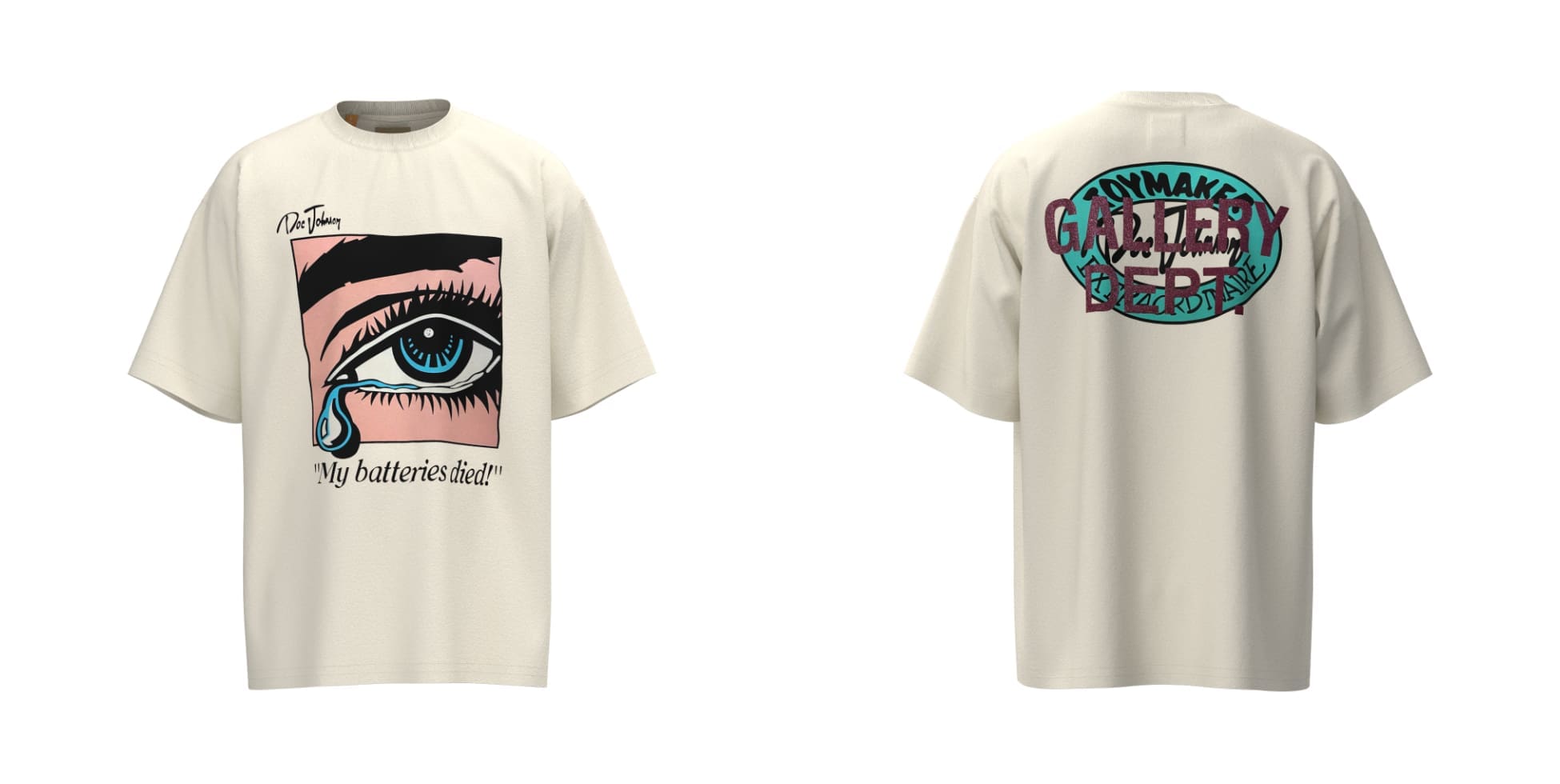 Gallery Dept Vintage Distressed Short Sleeve Tee