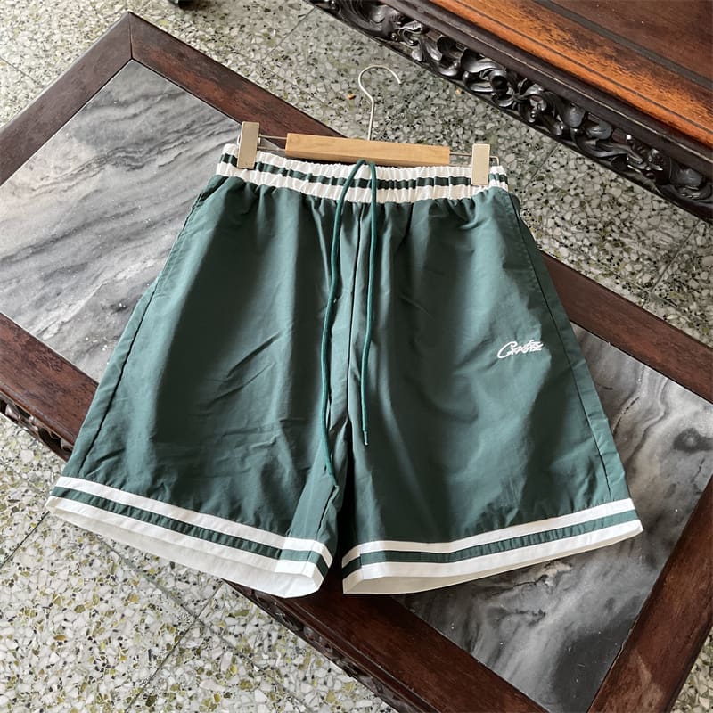 Corteiz Devil Island Crtz Letter Printed Shorts