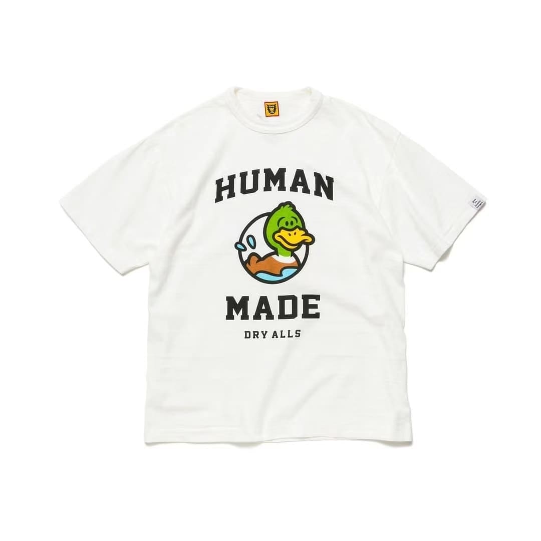 Hvm*n M*de duck letter short sleeve tee