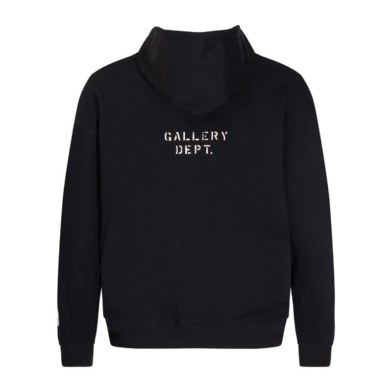 Gallery Dept Distressed Letters Logo Hoodie