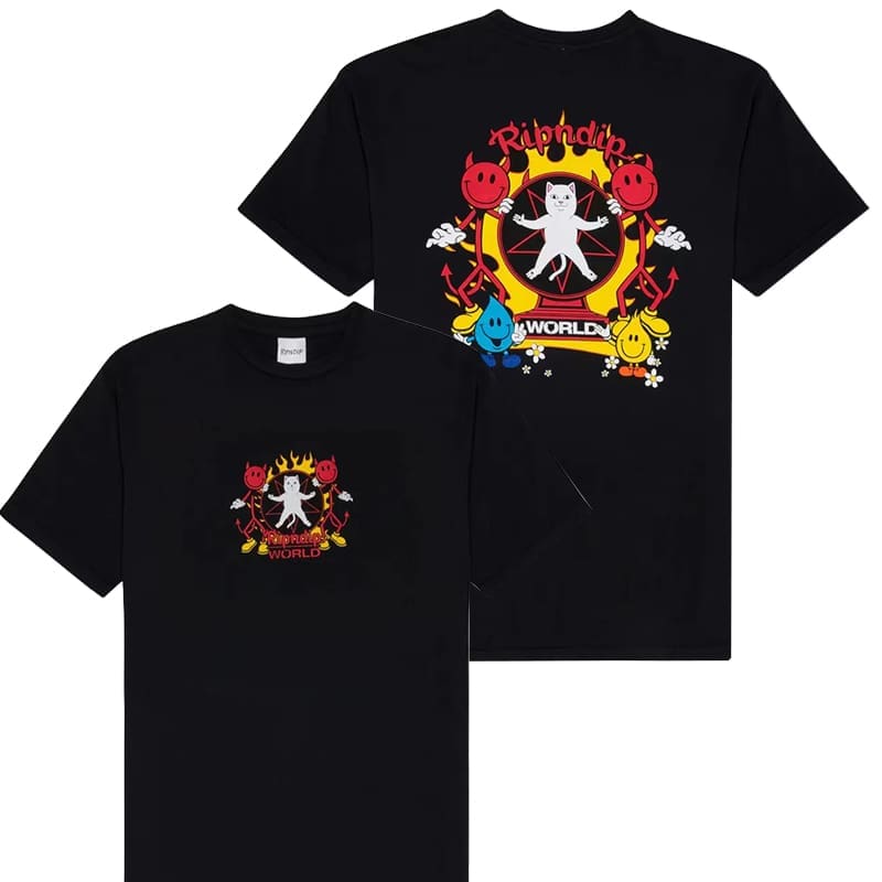 Rip N Dip Middle Finger Cat Pocket Tee