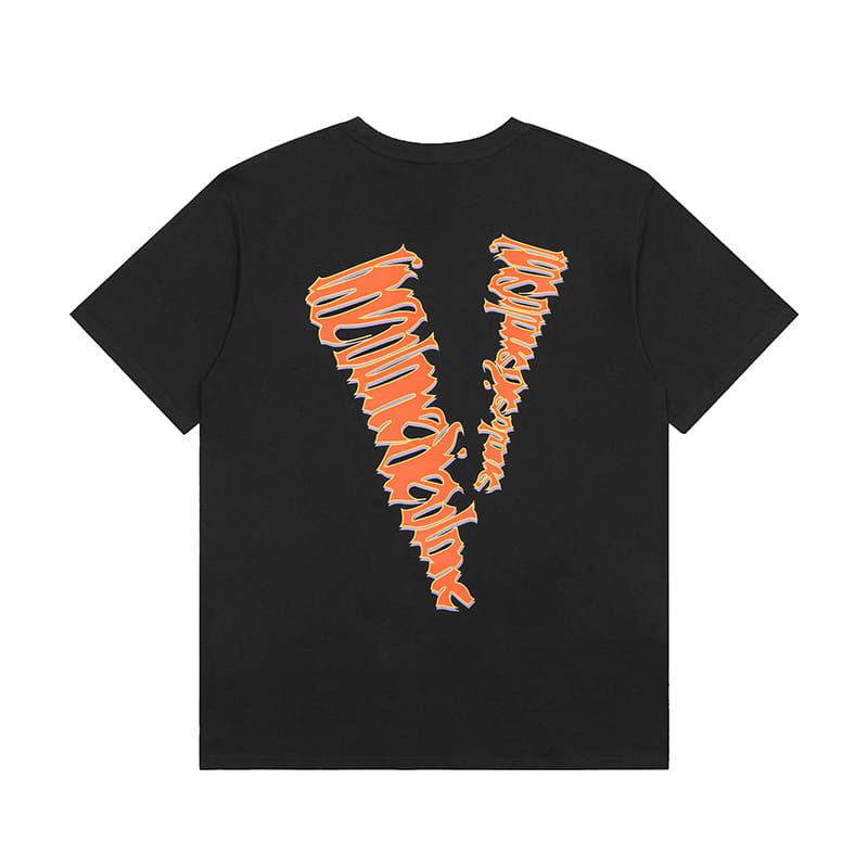 VLONE FOG 999 Juice WRLD Fighting Demons Album Lumin Short Sleeve T-Shirt