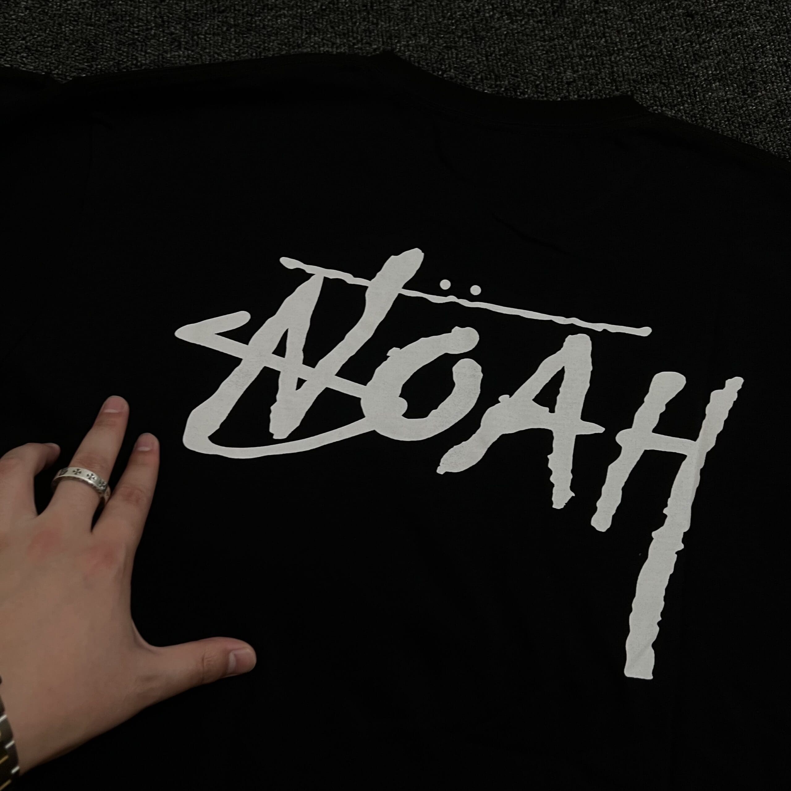 Noah Nyc Core Leopard Cross Hoodie