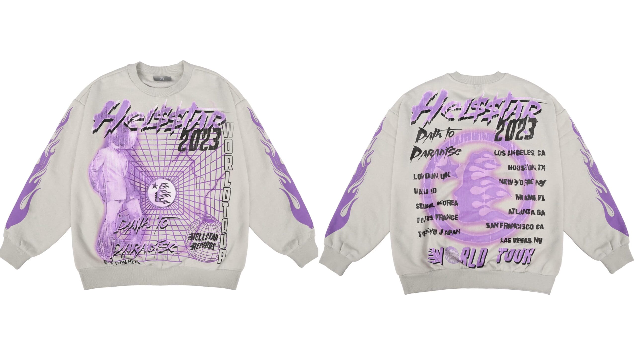 H*lst*r letter print high street hoodie