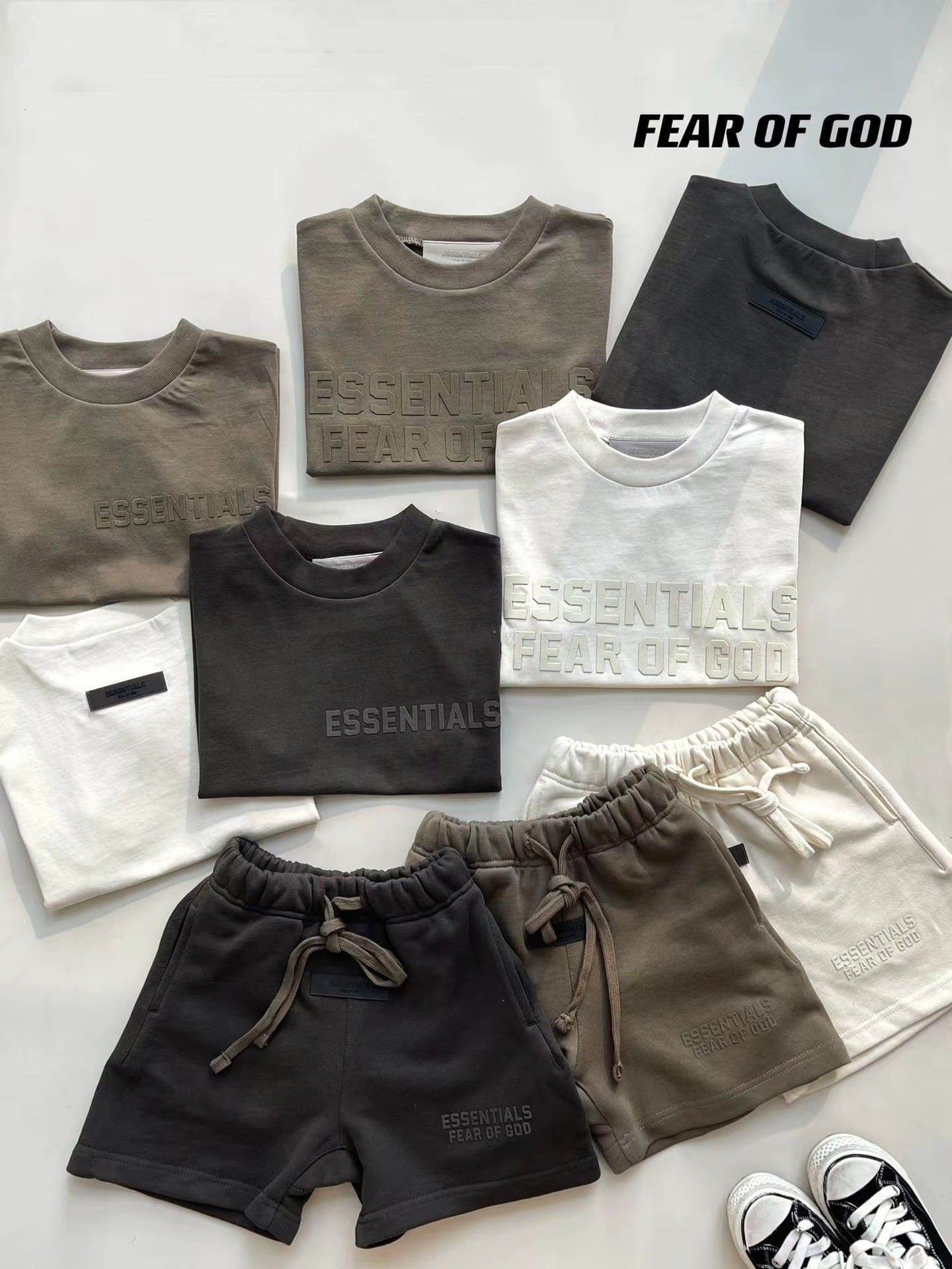 Essentials Kids’ Flocking Letter Tee