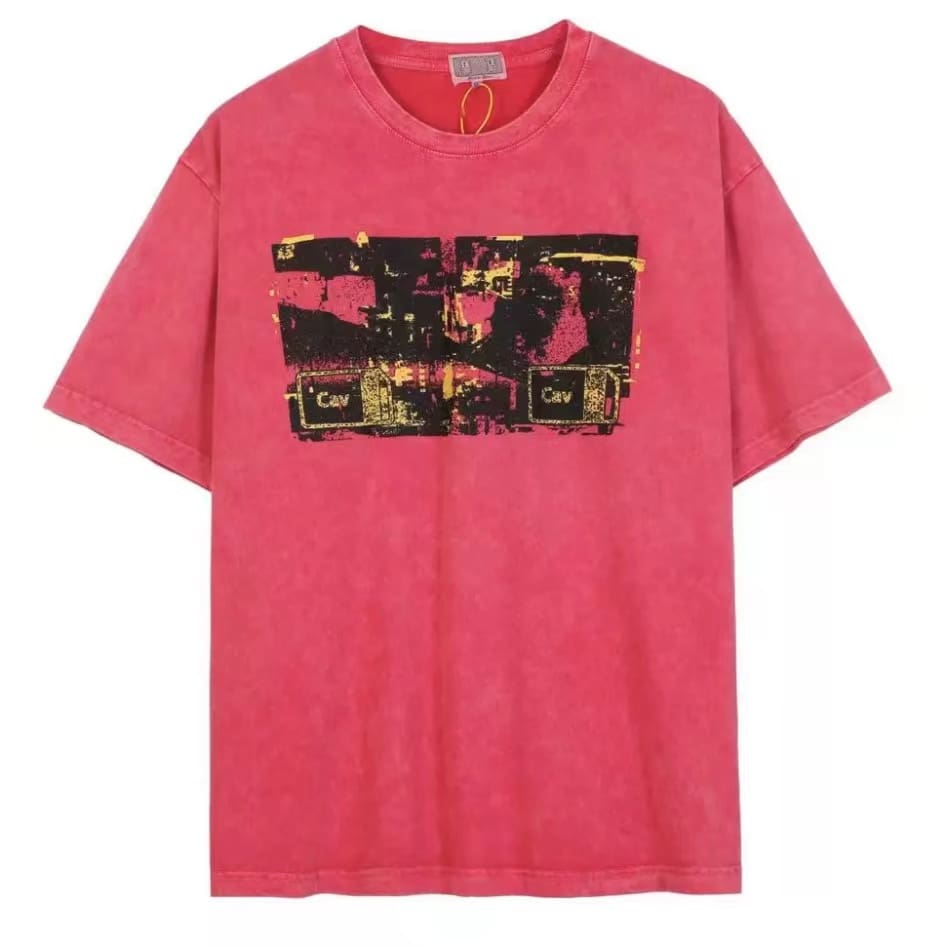 Cavempt Washed Batik Distressed Tee