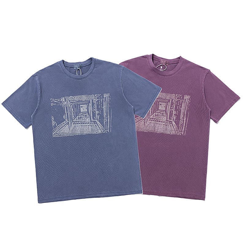 Cavempt Washed Batik Distressed Tee