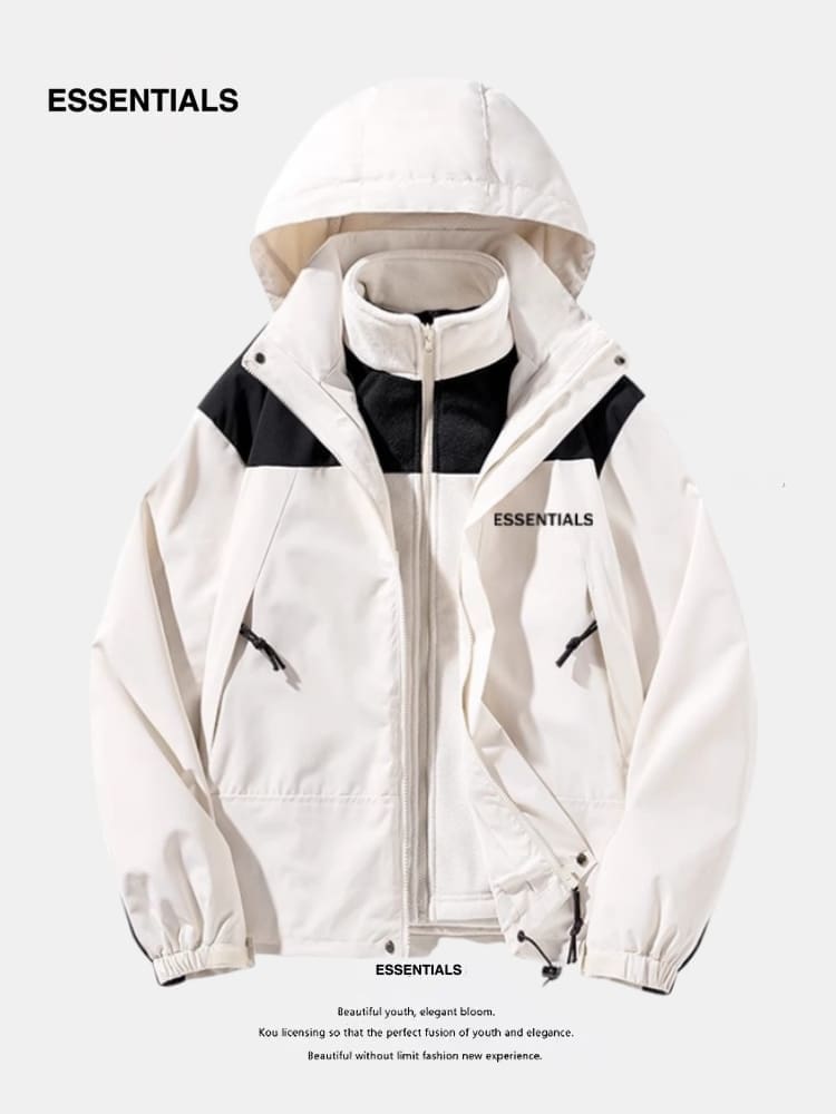 Essentials Outdoor Shell Jacket 3-In-1 Suit