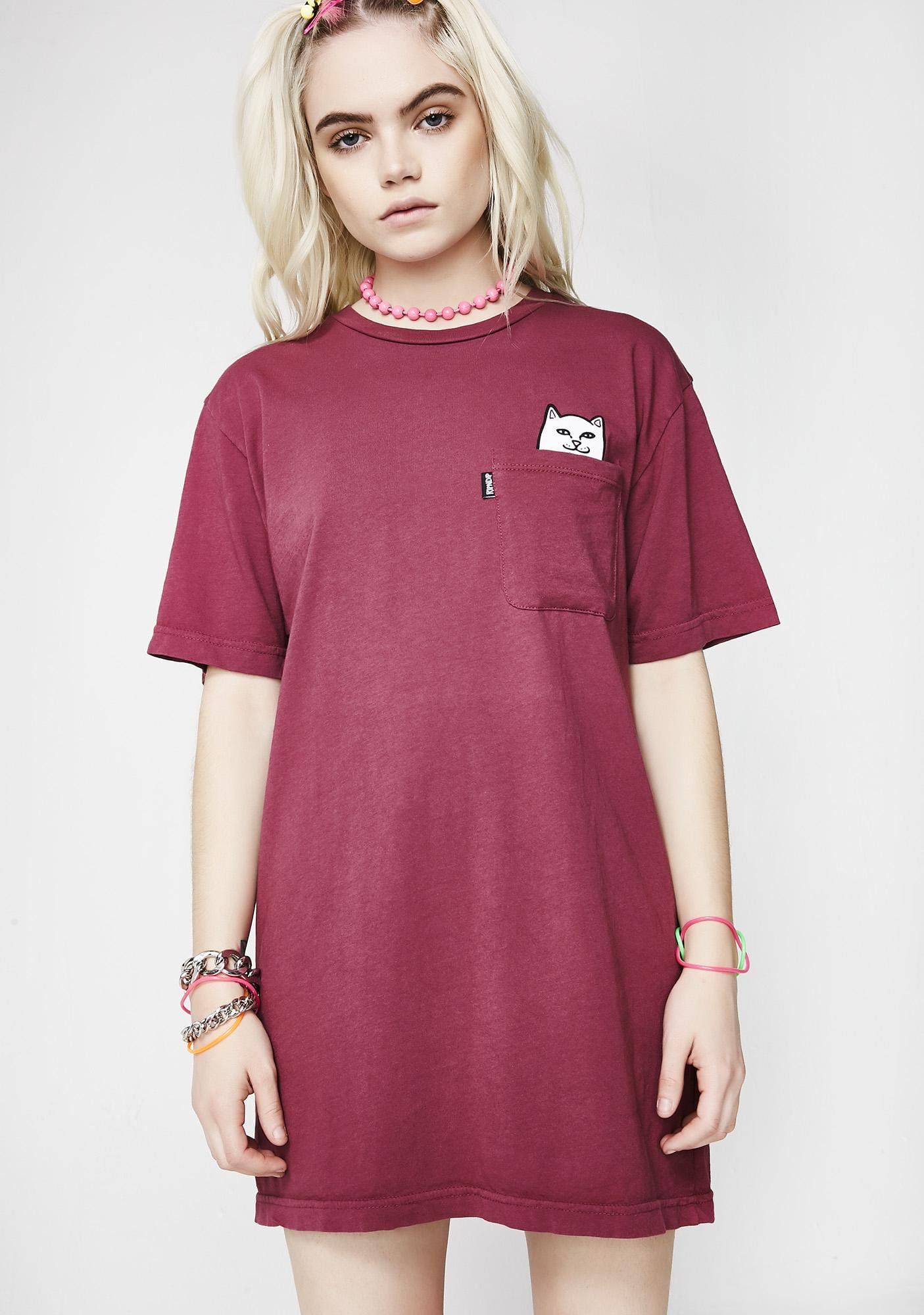 Ripndip Middle Finger Small Cat Tee