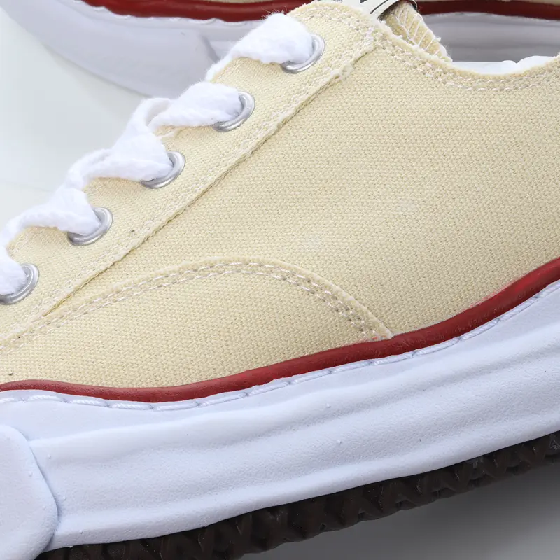 mmy Ma*s*n miharayasuhiro wayne original sole leather low sneaker grwr