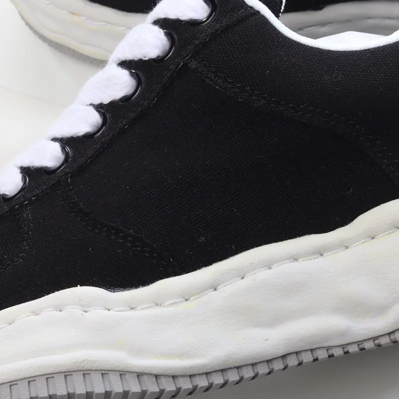 mmy Ma*s*n miharayasuhiro wayne original sole leather low sneaker grwy a a