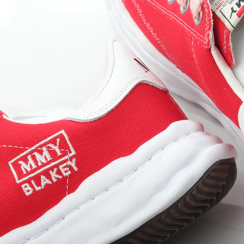 mmy Ma*s*n miharayasuhiro wayne original sole leather low sneaker grwy e