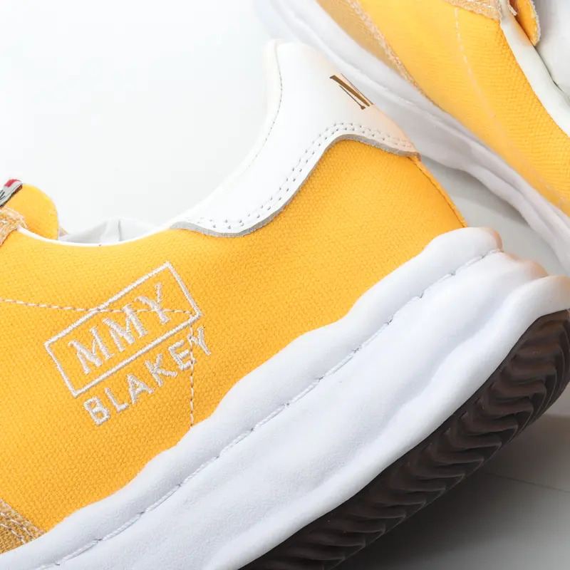 mmy Ma*s*n miharayasuhiro wayne original sole leather low sneaker grwy f