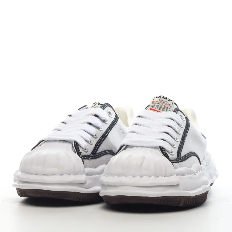 mmy Ma*s*n miharayasuhiro wayne original sole leather low sneaker xqwp