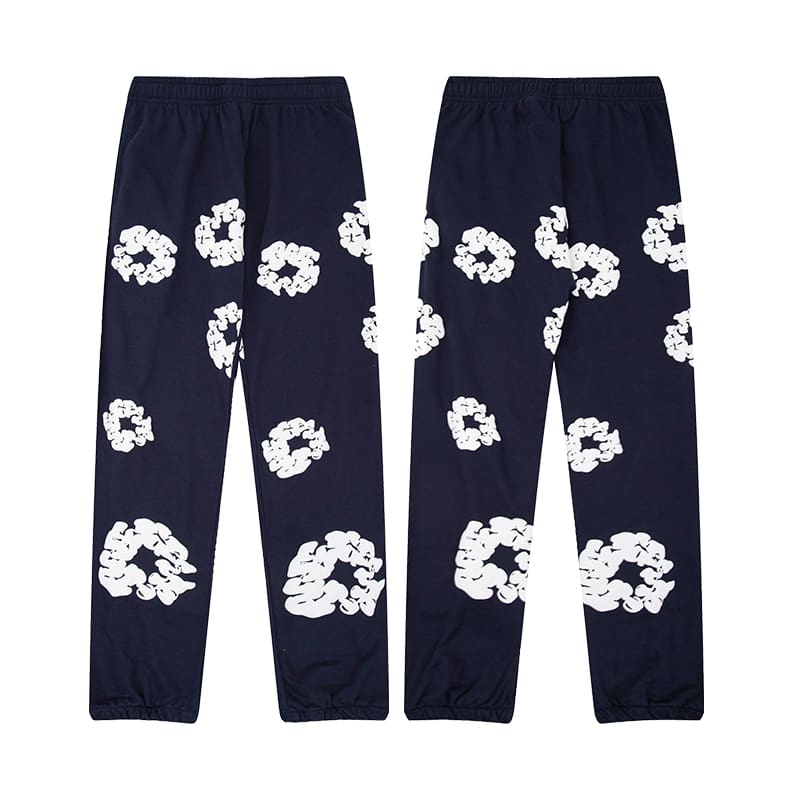 Denim Tears Puff Print Sweatshirt and Sweatpants Suit Autumn Winter
