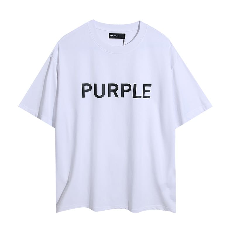 pu*re b*and letter print t-shirt high street cotton casual round neck