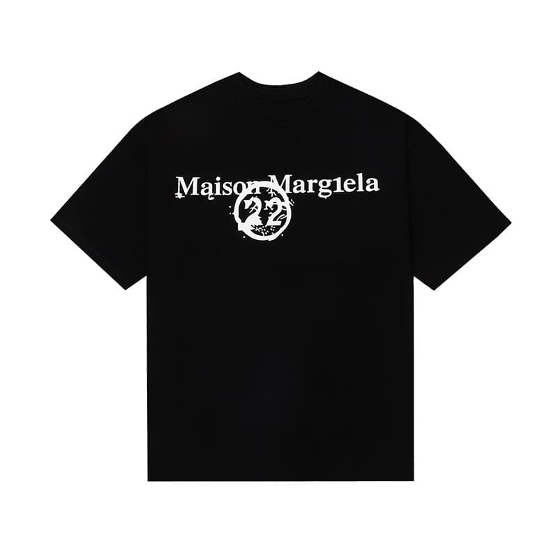 ma*s*n Ma*i*la mm6 digital pattern short sleeve t-shirt series for men and women