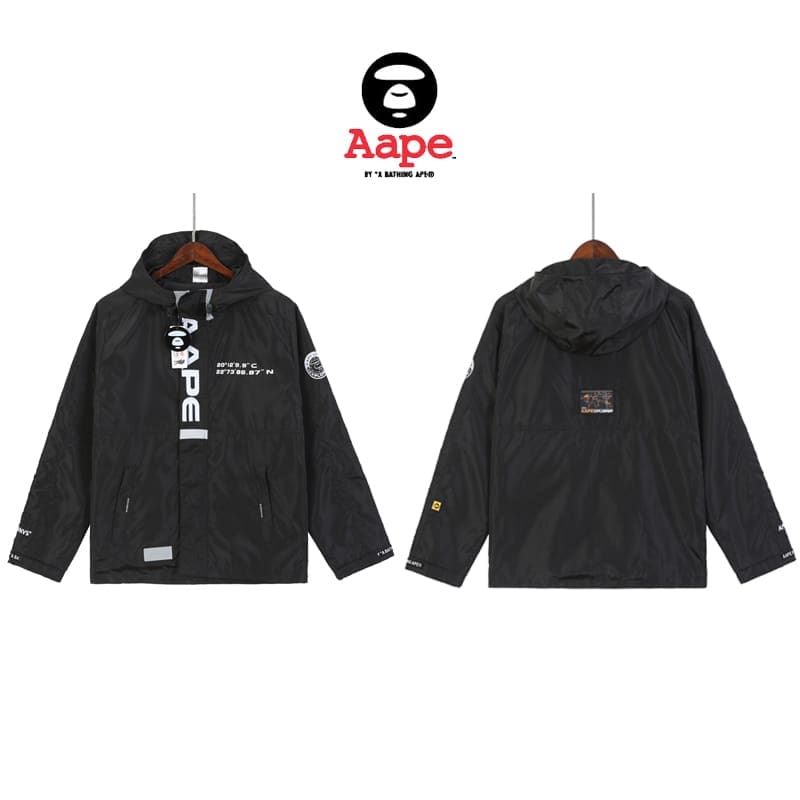 AAPE Camouflage Cotton Sweatpants for Men and Women