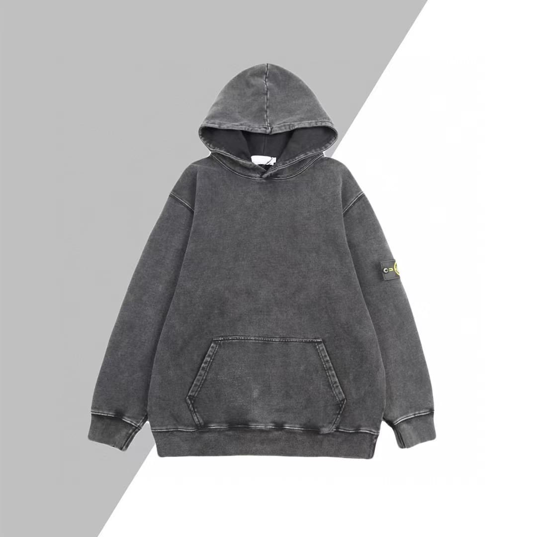 Stone Island Heavy Industry Washed Vintage Hooded Sweater