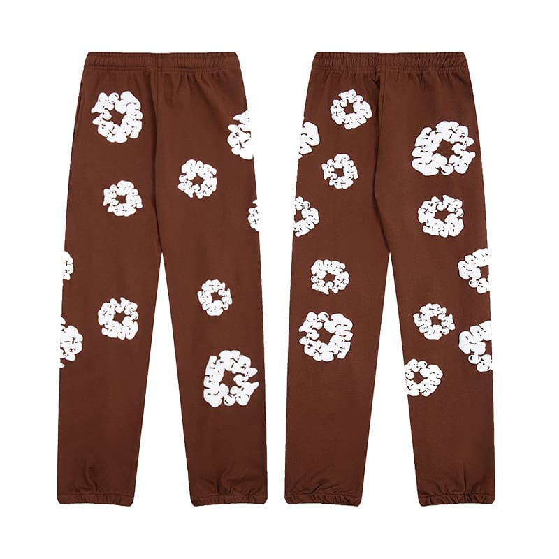 Denim Tears Embroidered Puff Print Sweatshirt and Sweatpants Set