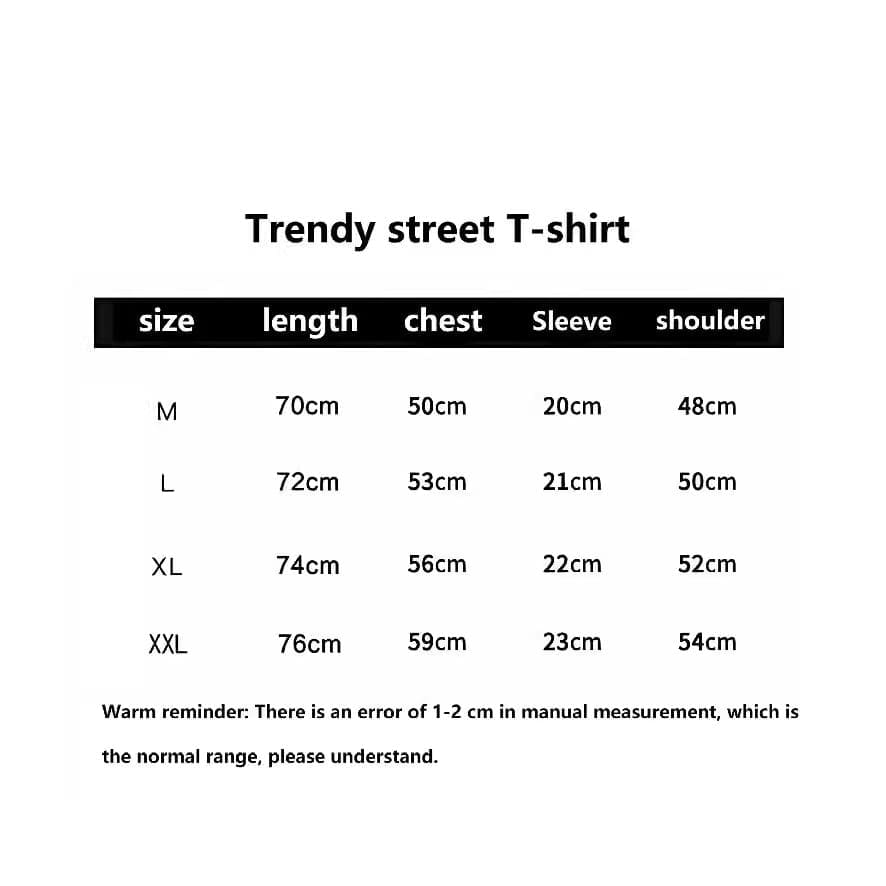 Nofs Printed Short Sleeve T-Shirt Casual Fashion for Men