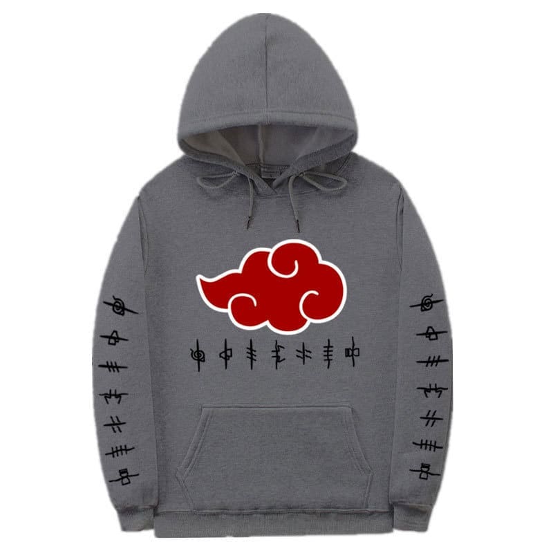 Naruto Sasuke Anime Printed Hooded Sweatshirt for Men and Women