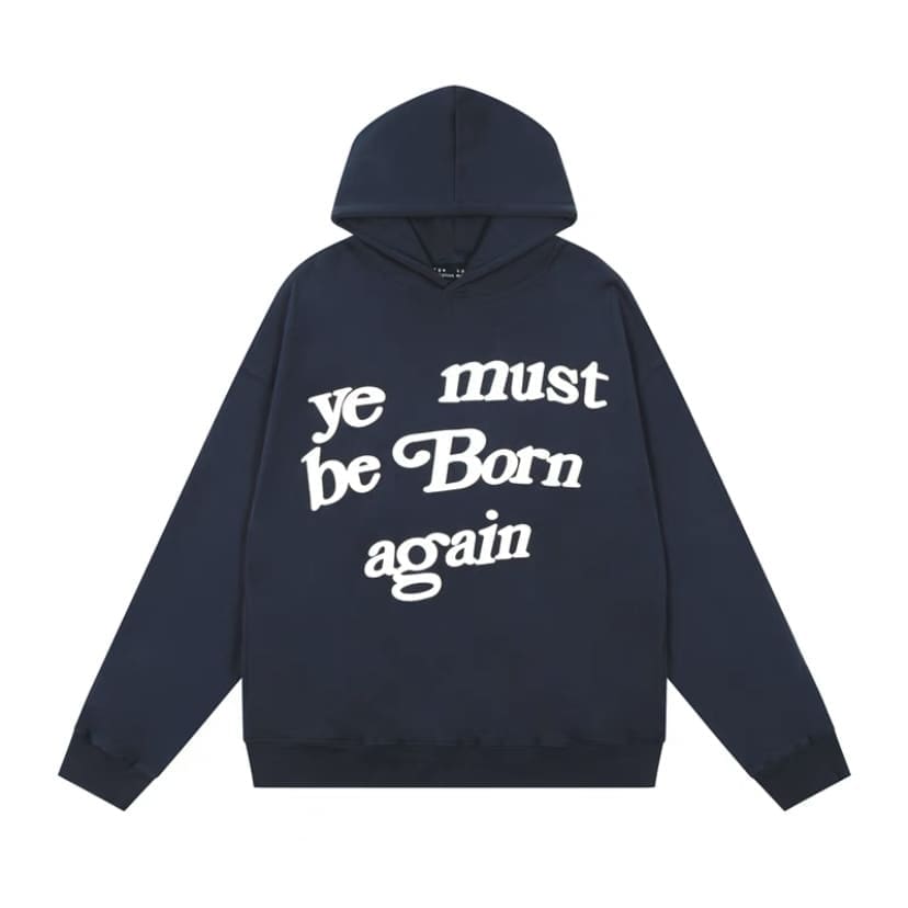 CPFM Kanye Foam Fleece Hoodie Trendy Loose Fit for Men