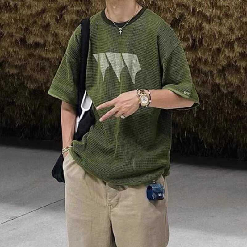 Fashion brand WTAPS GHILL/SS/COTTON double layer mesh fabric letter printed casual short sleeve T-shirt 23SS