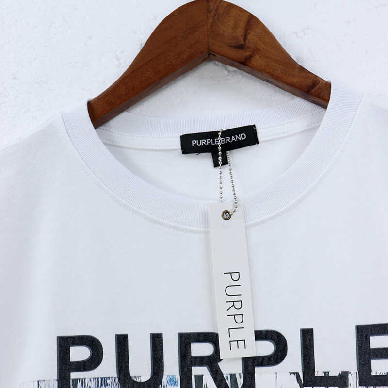 pu*re b*and logo graffiti print t-shirt short sleeve high street casual