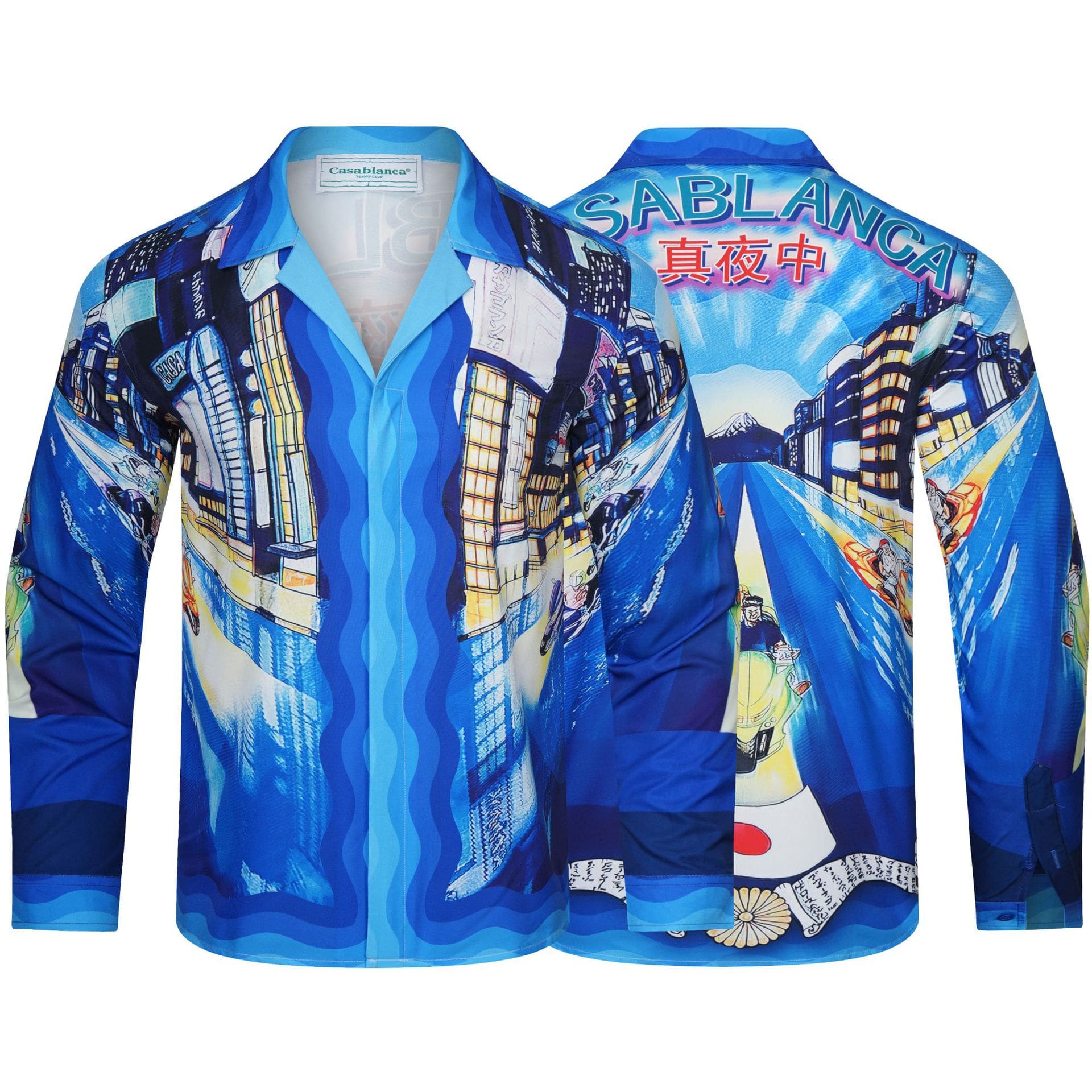 Casablanca Long Sleeve Fashion T-Shirt for Men