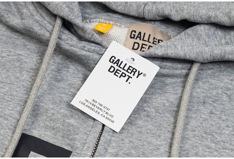 Gallery Dept Boxing Glove Printed Hooded Cardigan Sweater 24FW