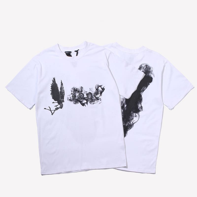 VLONE Large V Short Sleeve High Street T-Shirt Summer Style